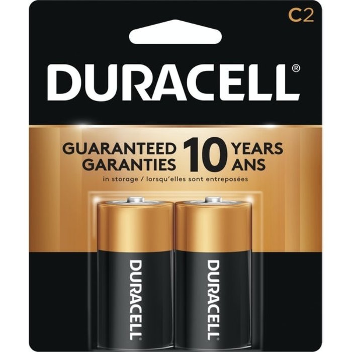 Duracell Duracell C2 Batteries  2pk  (incl. $0.16 Env Fee)