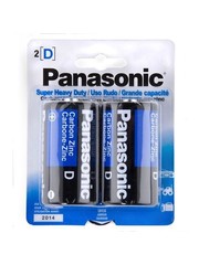 Panasonic Panasonic Super Heavy Duty - D Batteries  2pk