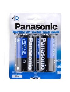 Panasonic Panasonic Super Heavy Duty - D Batteries  2pk