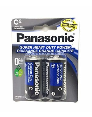 Panasonic Panasonic Super Heavy Duty - C Batteries   2pk