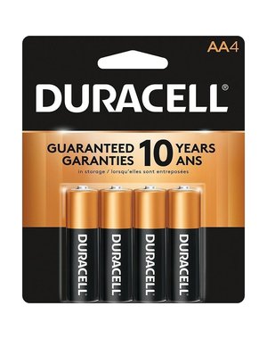 Duracell Duracell AA4 Batteries   4PK (incl. $0.20 Env Fee)