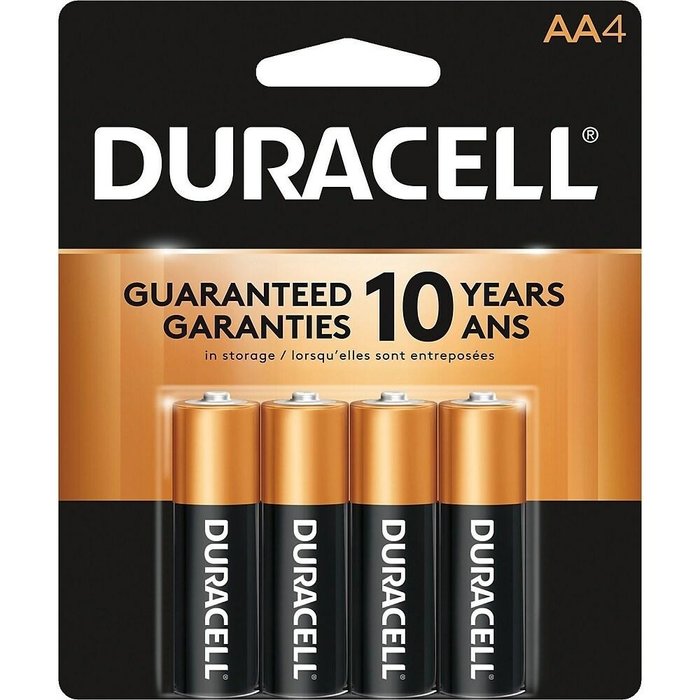 Duracell Duracell AA4 Batteries   4PK (incl. $0.20 Env Fee)