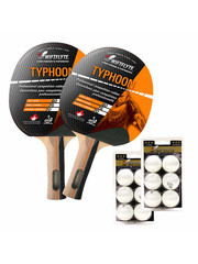 Swiftflyte Storm Table Tennis Paddle & Ball Set 5pc