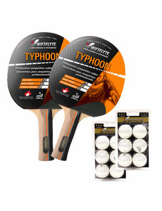 Swiftflyte Storm Table Tennis Paddle & Ball Set 5pc