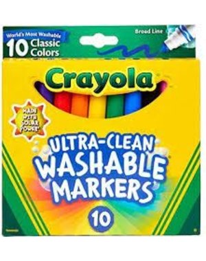 Crayola Crayola Ultra-Clean  Washable Markers  10pk