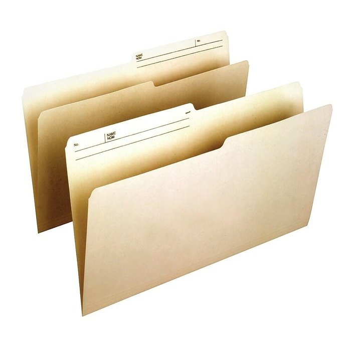 Business Source Legal Size File Folder (14"x9.5")