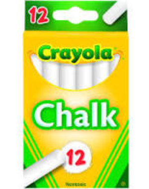 SP Richards Crayola White Chalk  12pk