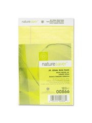 Nature Saver Nature Saver  Jr. Legal Rule Pad  5"x 8"  50pg