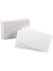 Oxford 3"x5" Assorted Lined Index Cards