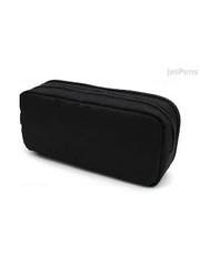 SP Richards Zippered Pencil Case - Black