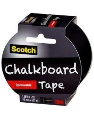 Scotch Chalkboard Tape   48mm/1.88"x4.57m/5yd