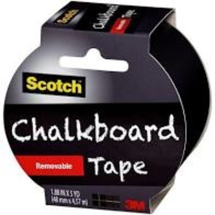 Scotch Chalkboard Tape   48mm/1.88"x4.57m/5yd