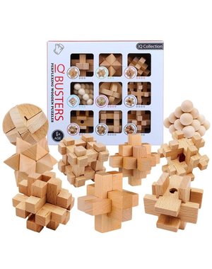  IQ Busters: Wooden Puzzle