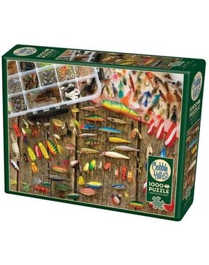 Cobble Hill 1000 Piece Puzzle -  Fishing Lures