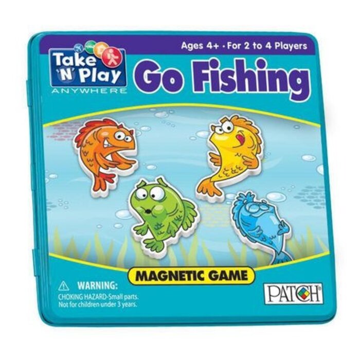 Take 'N' Play Magnetic Go Fishing Game Tin