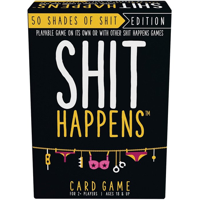 Goliath Games Shit Happens Card Game: 50 Shades Of Shit Edition
