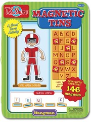 Take 'N' Play Magnetic Hangman Game Tin