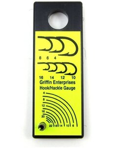 Dragonfly Hackle Gauge
