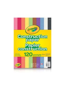 Crayola Crayola Construction Paper   120pg