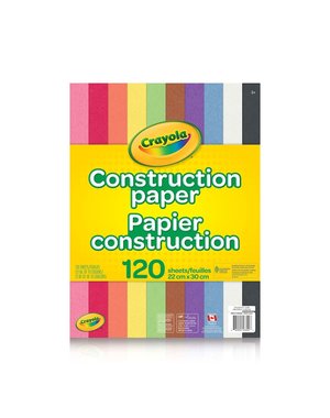 Crayola Crayola Construction Paper   120pg