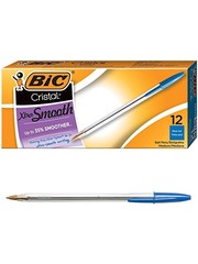 BIC Bic Cristal Ball Pens  Blue  12pk