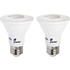 ElectriMart PAR20 LED Lightbulb 7W (50W equiv.)   2pk (incl. $0.30 Env Fee)