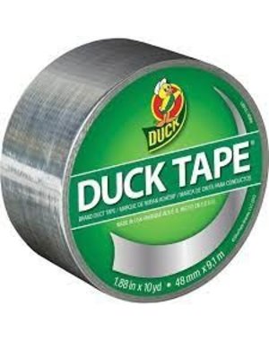  Utility Duct Tape - Silver   48mm/1.88"x9.14m/10yd