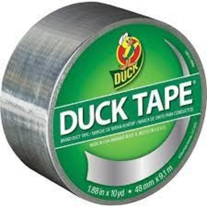 Utility Duct Tape - Silver   48mm/1.88"x9.14m/10yd