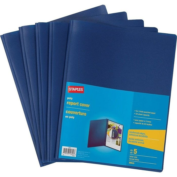 Winnable Poly Report Cover  -  Blue