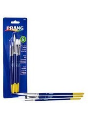 Prang Hobby Art Brush Set - 5pk