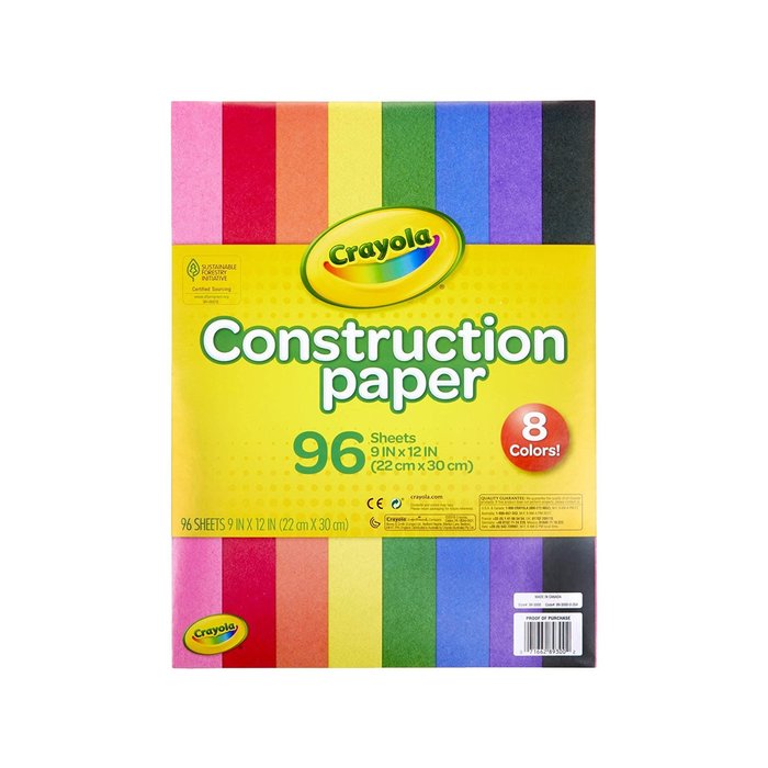 Hilroy Construction Paper   96pg