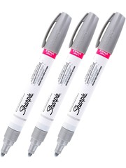 Sharpie Sharpie Paint Pen  Metallic Silver  Medium Point