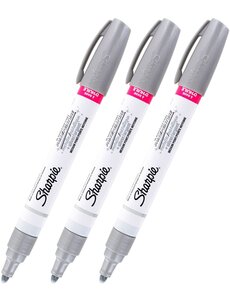 Sharpie Sharpie Paint Pen  Metallic Silver  Medium Point