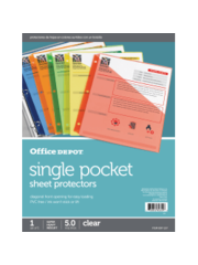 Business Source Sheet Protectors  -  Individual