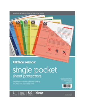 Business Source Sheet Protectors  -  Individual