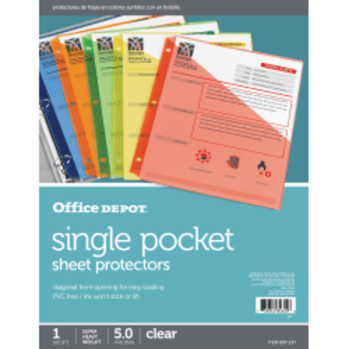 Business Source Sheet Protectors  -  Individual