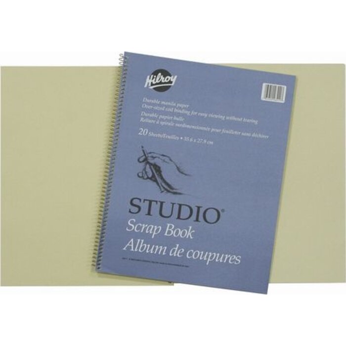 Hilroy Studio Scrap Book  30cm x 25cm  30pg