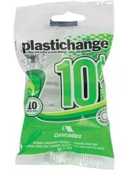 PlasticChange Plastic Coin Wrap - Dime  10pk