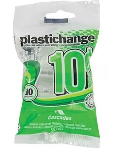 PlasticChange Plastic Coin Wrap - Dime  10pk