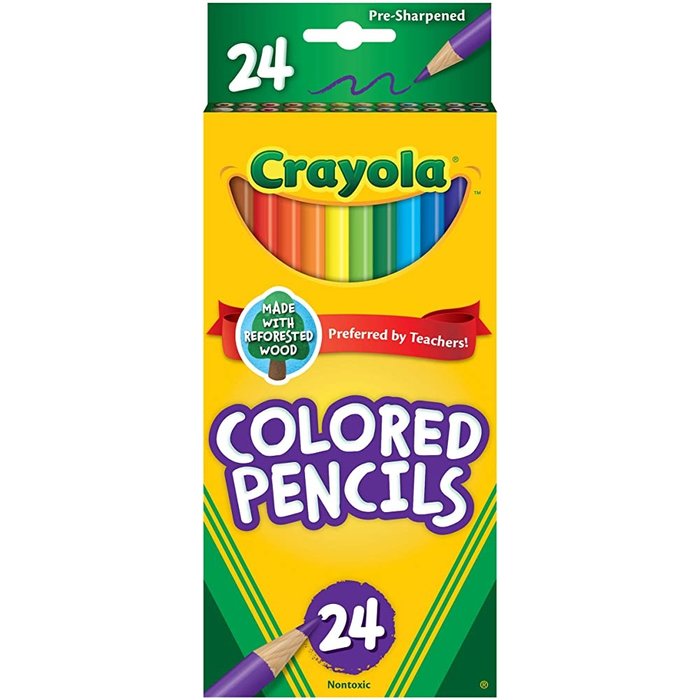 Crayola Crayola Coloured Pencils - 24pk
