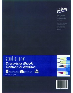 Hilroy Studio Pro Drawing Book  50 Pages - 9"x12"