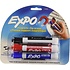 Expo EXPO Magnetic Clip Eraser w/ 3 Dry Erase Markers