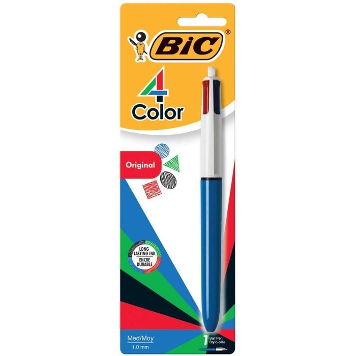 BIC Bic Pen  -  Blue/Black/Red