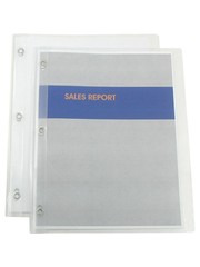 Winnable Poly Report Cover  -  Clear
