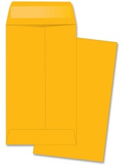 Business Source Coin Envelopes  63.5cm/2.5''x108mm/4.25''