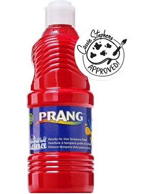 Prang Prang Washable Tempera Paint  473ml/16oz  Red