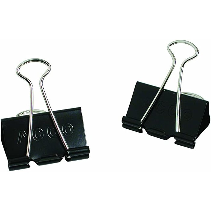 Westcott Fold Back Clips 25mm/1"   Single