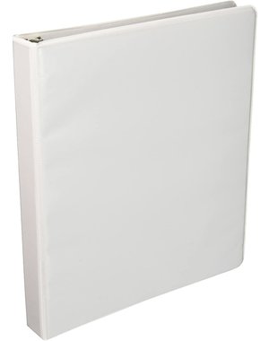 Business Source 3" View Binder - White