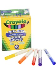 Crayola Crayola Ultra-Clean Washable Markers 16pk