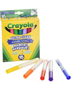 Crayola Crayola Ultra-Clean Washable Markers 16pk